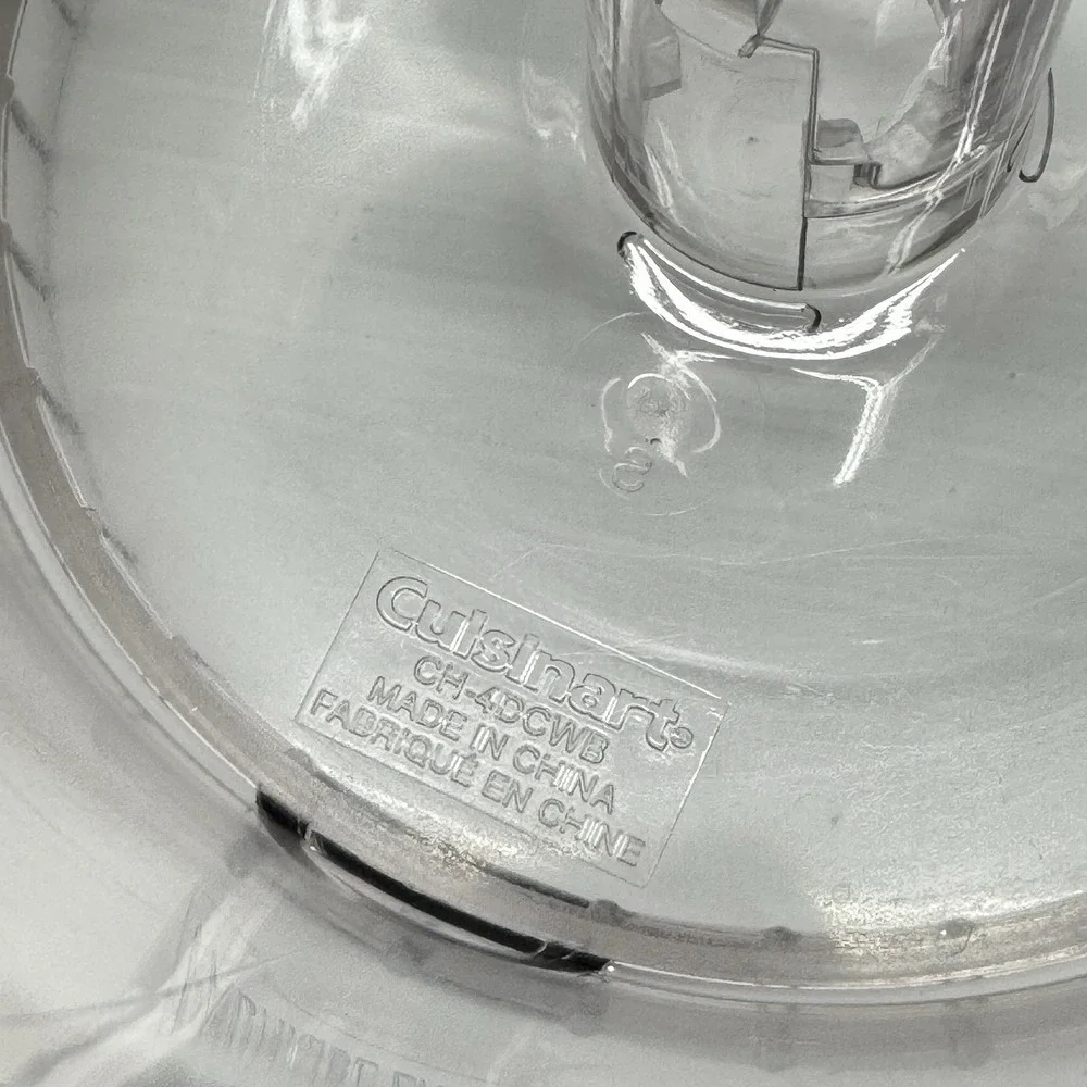 Cuisinart Elite Collection 4-Cup Food Chopper/Grinder CH-4DC Workbowl and Lid